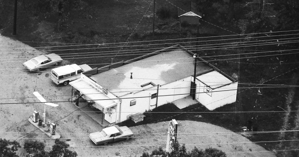 Vintage Aerial photo from -1986 in Douglas County, GA