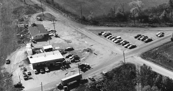 Vintage Aerial photo from 1976 in Jefferson County, MO