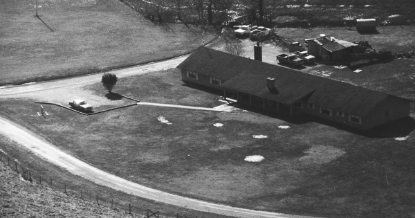 Vintage Aerial photo from 1994 in Lowndes County, MS