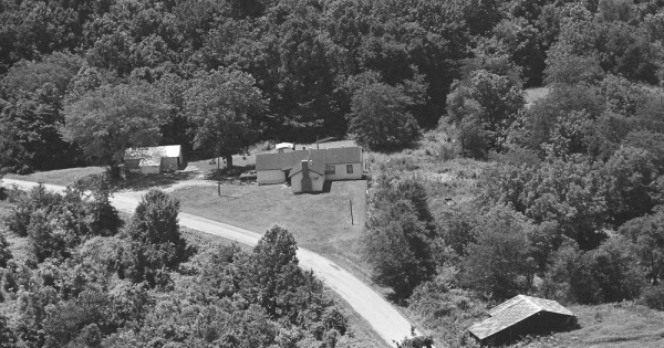 Vintage Aerial photo from -1986 in Obion County, TN