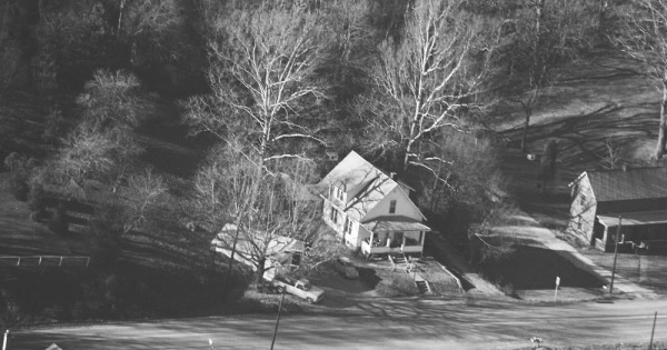 Vintage Aerial photo from 1979 in Hocking County, OH