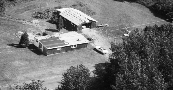 Vintage Aerial photo from 1987 in Oswego County, NY
