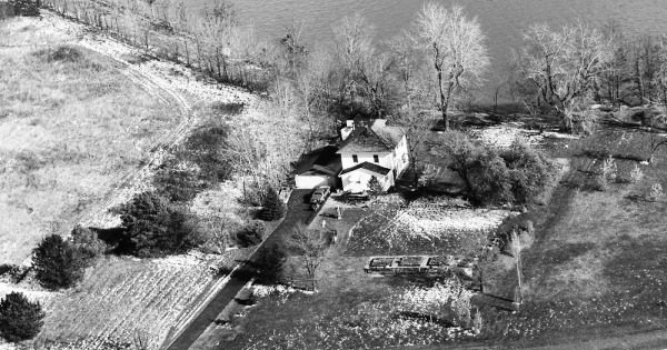 Vintage Aerial photo from 1983 in Delaware County, OH