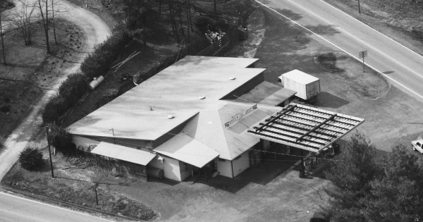 Vintage Aerial photo from 1990 in White County, GA