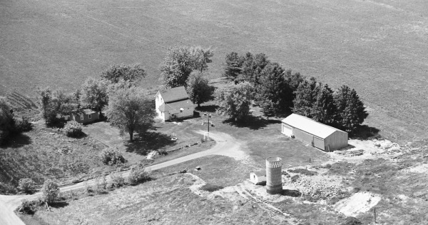 Vintage Aerial photo from 1980 in St. Croix County, WI