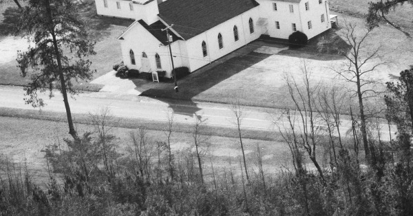 Vintage Aerial photo from 1991 in Northampton County, NC