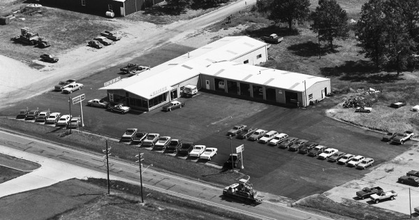 Vintage Aerial photo from -1986 in Monroe County, MO