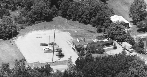 Vintage Aerial photo from 1985 in Wayne County, MI