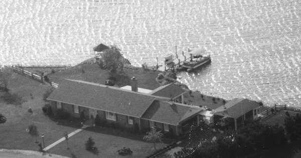 Vintage Aerial photo from 1990 in Sussex County, DE