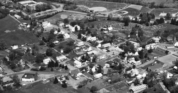 Vintage Aerial photo from 1992 in Berkeley County, WV