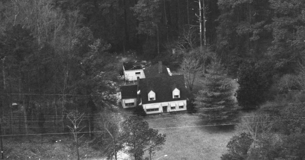 Vintage Aerial photo from 1993 in Carroll County, GA