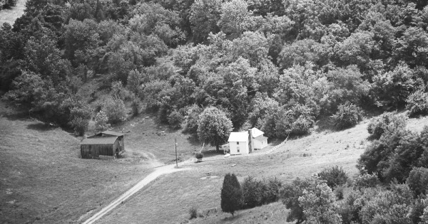 Vintage Aerial photo from 1980 in Williamson County, TN