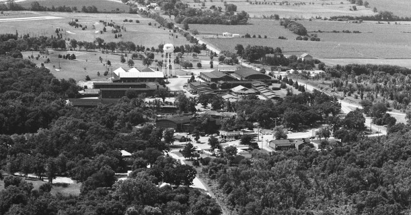 Vintage Aerial photo from 1973 in Winnebago County, IL