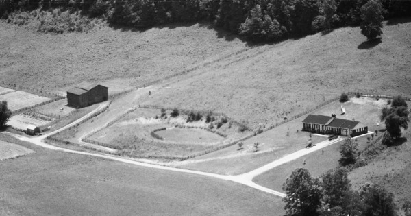 Vintage Aerial photo from 1984 in Magoffin County, KY