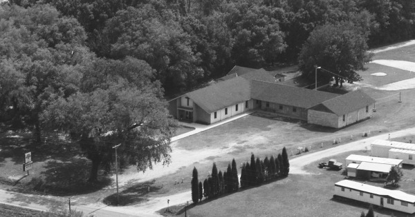 Vintage Aerial photo from 1983 in Hillsborough County, FL