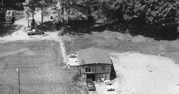 Vintage Aerial photo from 1988 in Chautauqua County, NY
