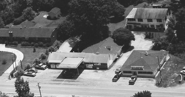 Vintage Aerial photo from 1991 in Fairfield County, SC