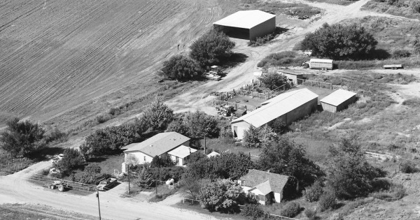 Vintage Aerial photo from 1989 in Eddy County, NM