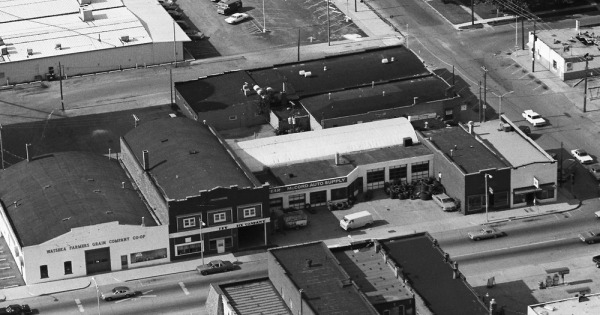 Vintage Aerial photo from 1981 in Iroquois County, IL