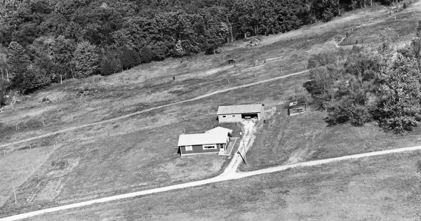 Vintage Aerial photo from 1976 in Jefferson County, MO