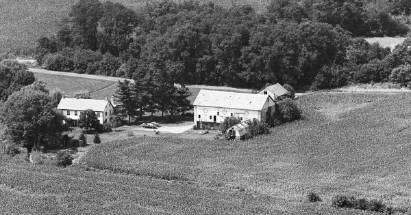 Vintage Aerial photo from -1986 in Lehigh County, PA