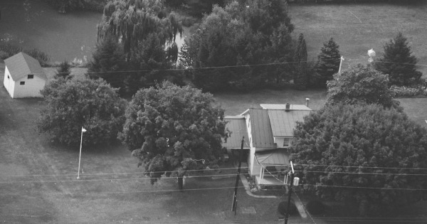 Vintage Aerial photo from 1980 in Perry County, PA