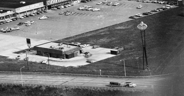 Vintage Aerial photo from 1984 in Mississippi County, MO