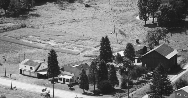 Vintage Aerial photo from 1976 in Jefferson County, PA
