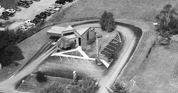 Vintage Aerial photo from 1990 in Sullivan County, NH