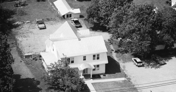 Vintage Aerial photo from 1988 in Madison County, VA