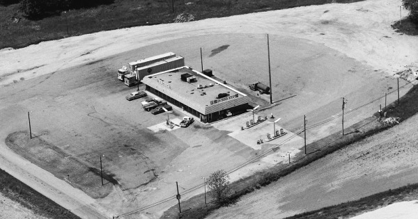 Vintage Aerial photo from 1984 in Anderson County, SC