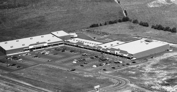 Vintage Aerial photo from 1988 in Page County, VA