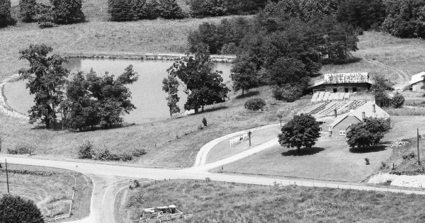 Vintage Aerial photo from 1983 in Cleveland County, NC