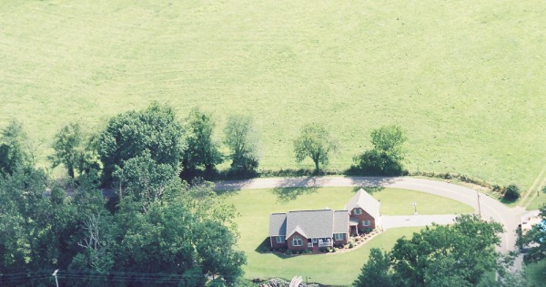 Vintage Aerial photo from 2004 in Washington County, TN