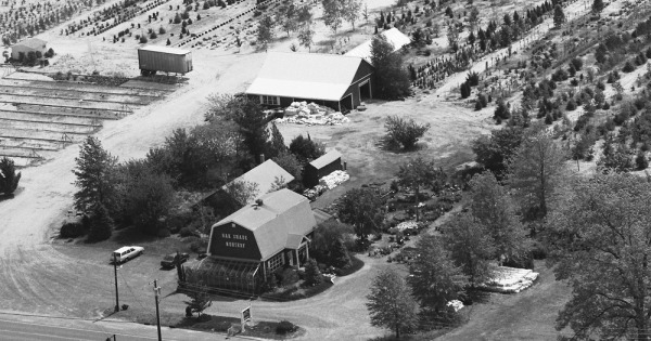 Vintage Aerial photo from 1987 in Burlington County, NJ