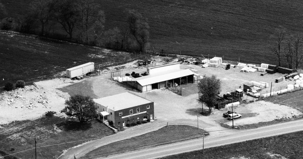 Vintage Aerial photo from 1992 in Berkeley County, WV