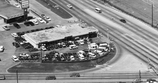 Vintage Aerial photo from 1991 in Dallas County, TX