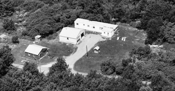 Vintage Aerial photo from 1986 in Rensselaer County, NY