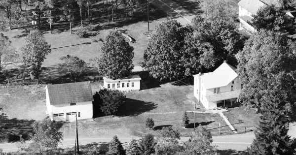 Vintage Aerial photo from 1984 in Monroe County, PA