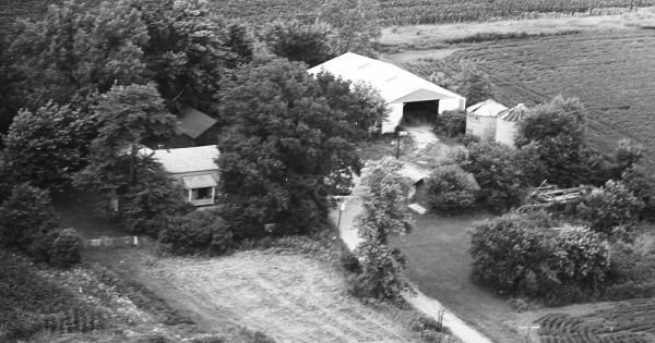 Vintage Aerial photo from 1975 in Will County, IL