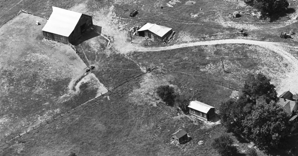 Vintage Aerial photo from 1964 in Jefferson County, MO