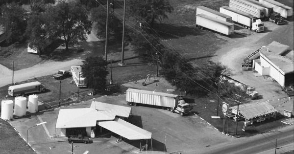 Vintage Aerial photo from 1984 in Scott County, MO
