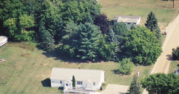 Vintage Aerial photo from 2002 in Missaukee County, MI