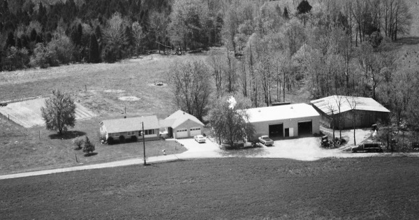 Vintage Aerial photo from 1985 in Oldham County, KY