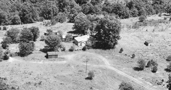 Vintage Aerial photo from 1987 in Osage County, MO
