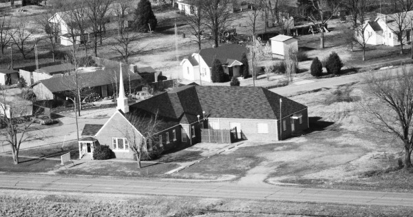 Vintage Aerial photo from 1984 in Pemiscot County, MO