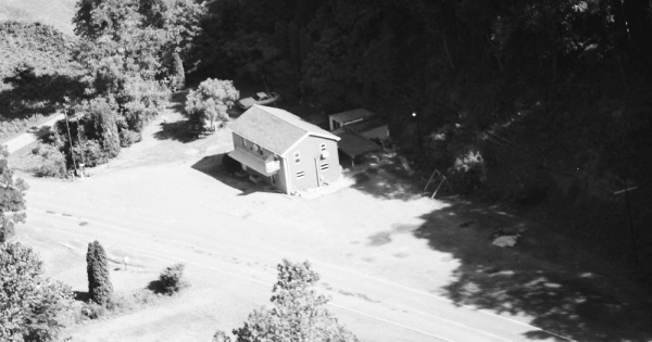 Vintage Aerial photo from 1984 in Wetzel County, WV