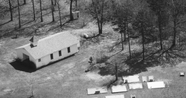 Vintage Aerial photo from 1987 in Barrow County, GA