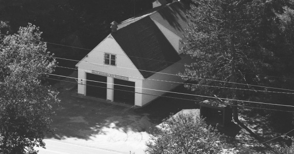 Vintage Aerial photo from 1986 in Cheshire County, NH
