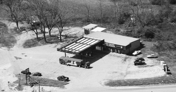 Vintage Aerial photo from 1992 in Butts County, GA